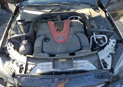 2017 Mercedes-Benz C 43 4Matic Amg из США, поврежденный, VIN 55SWF6EBXHU209389